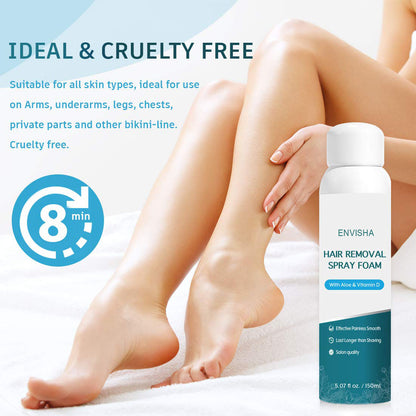 Hair Removal Foaming Spray - Advance Formula with Refreshing Fragrance