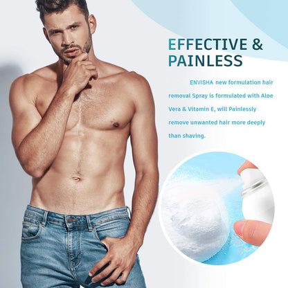 Hair Removal Foaming Spray - Advance Formula with Refreshing Fragrance