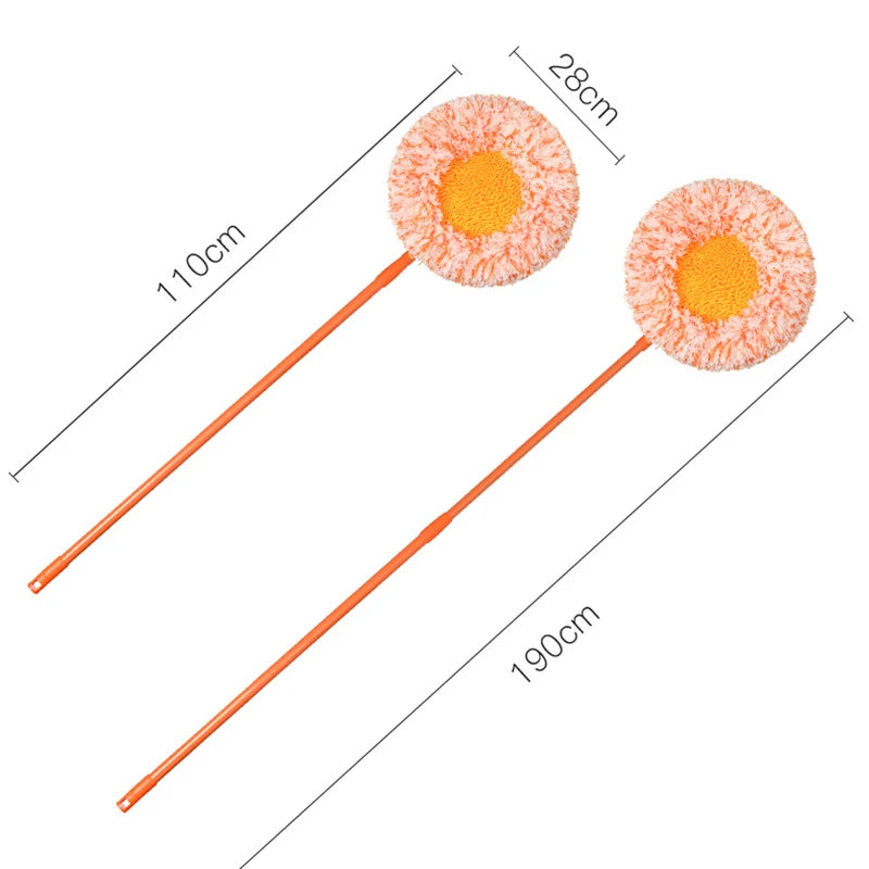 Sunflower Shape Round Mop Household Floor Cleaning Mop