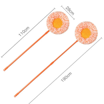 Sunflower Shape Round Mop Household Floor Cleaning Mop