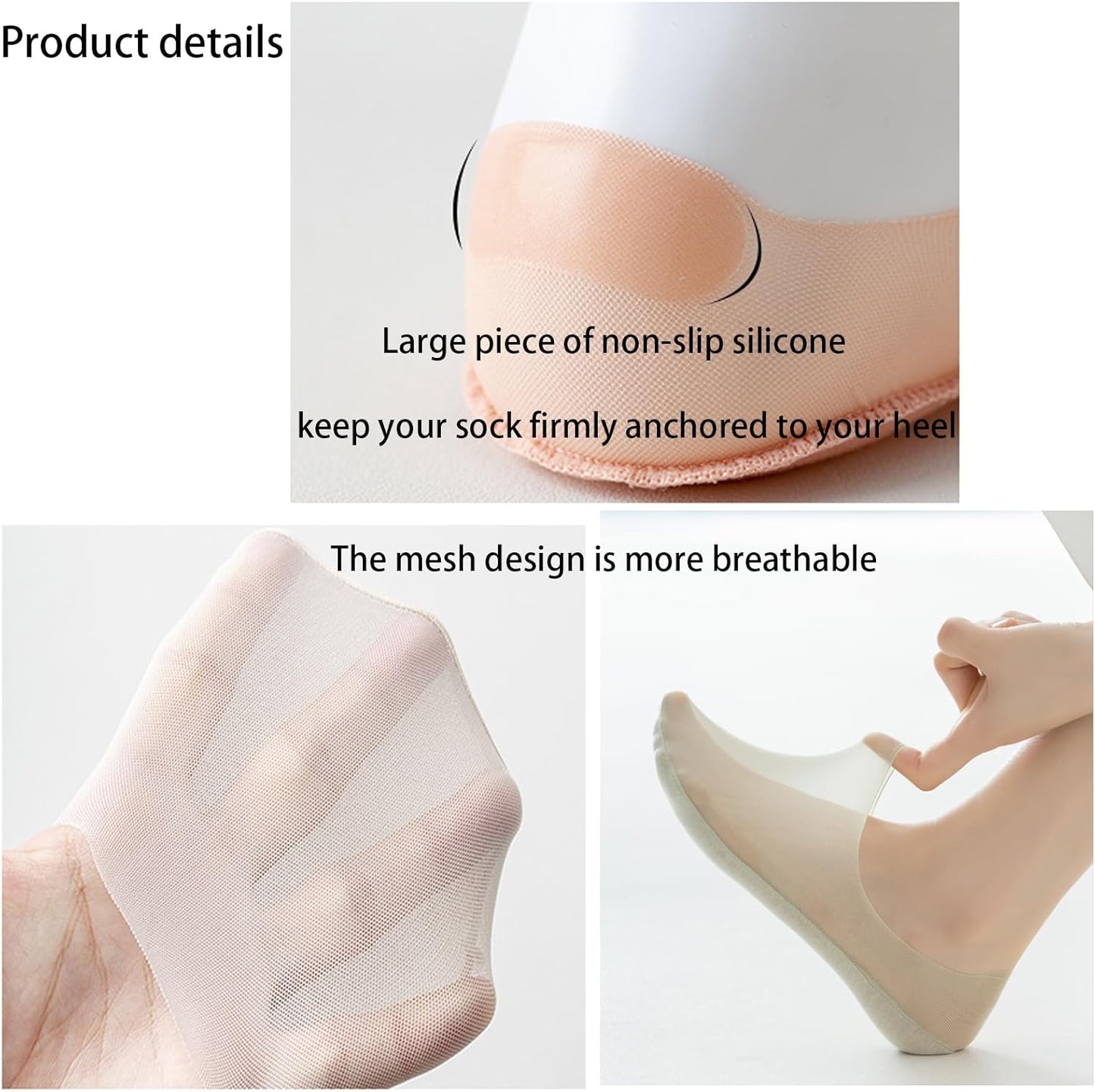 Invisible Ice Silk Breathable Socks