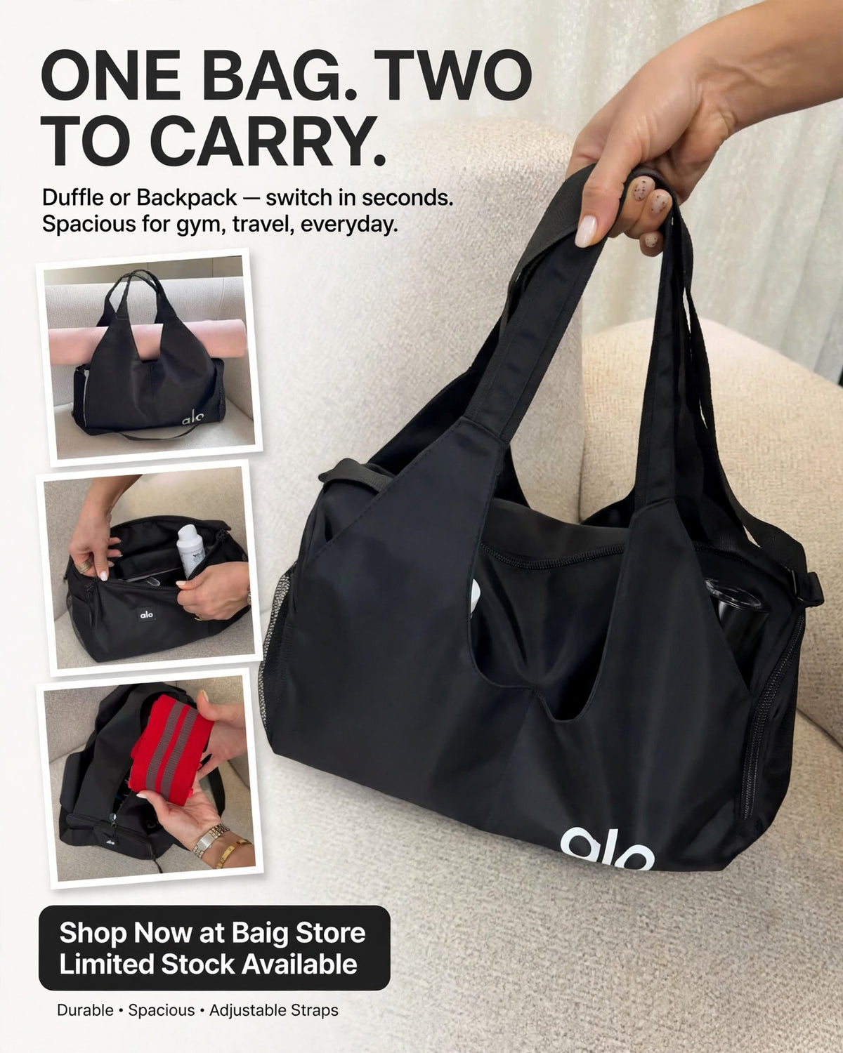 FlexiCarry backpack