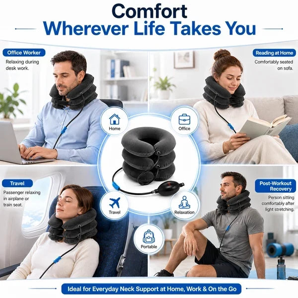NeckRelief Adjustable Support Collar