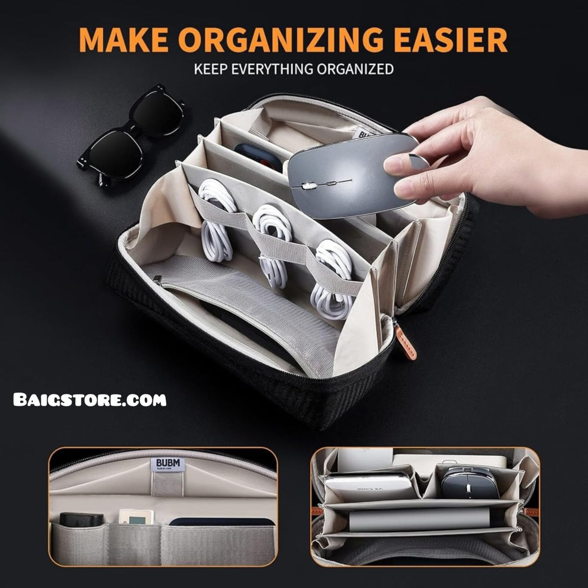 Multi Compartment Travel Bag
