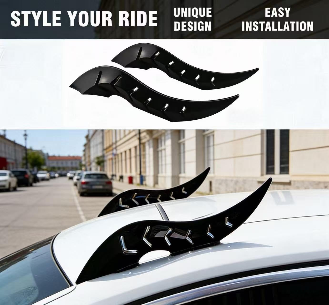 Universal Car Roof Dragon Horn