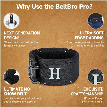 Tractical Metal Hook Elastic Belt - Unisex