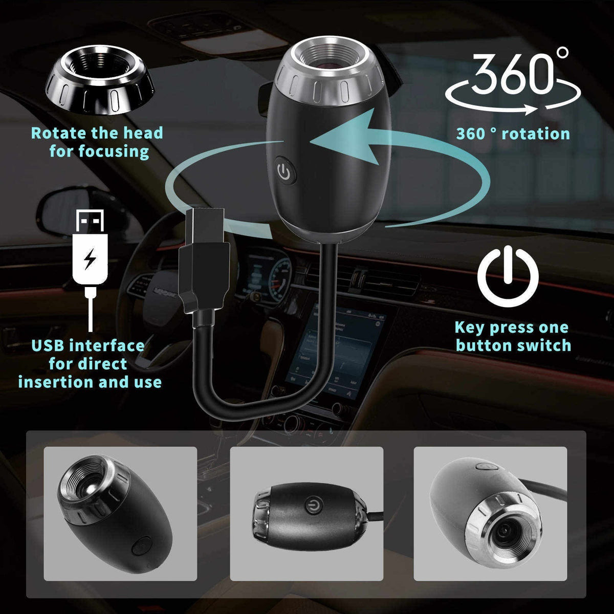 Car Galaxy Projector Light